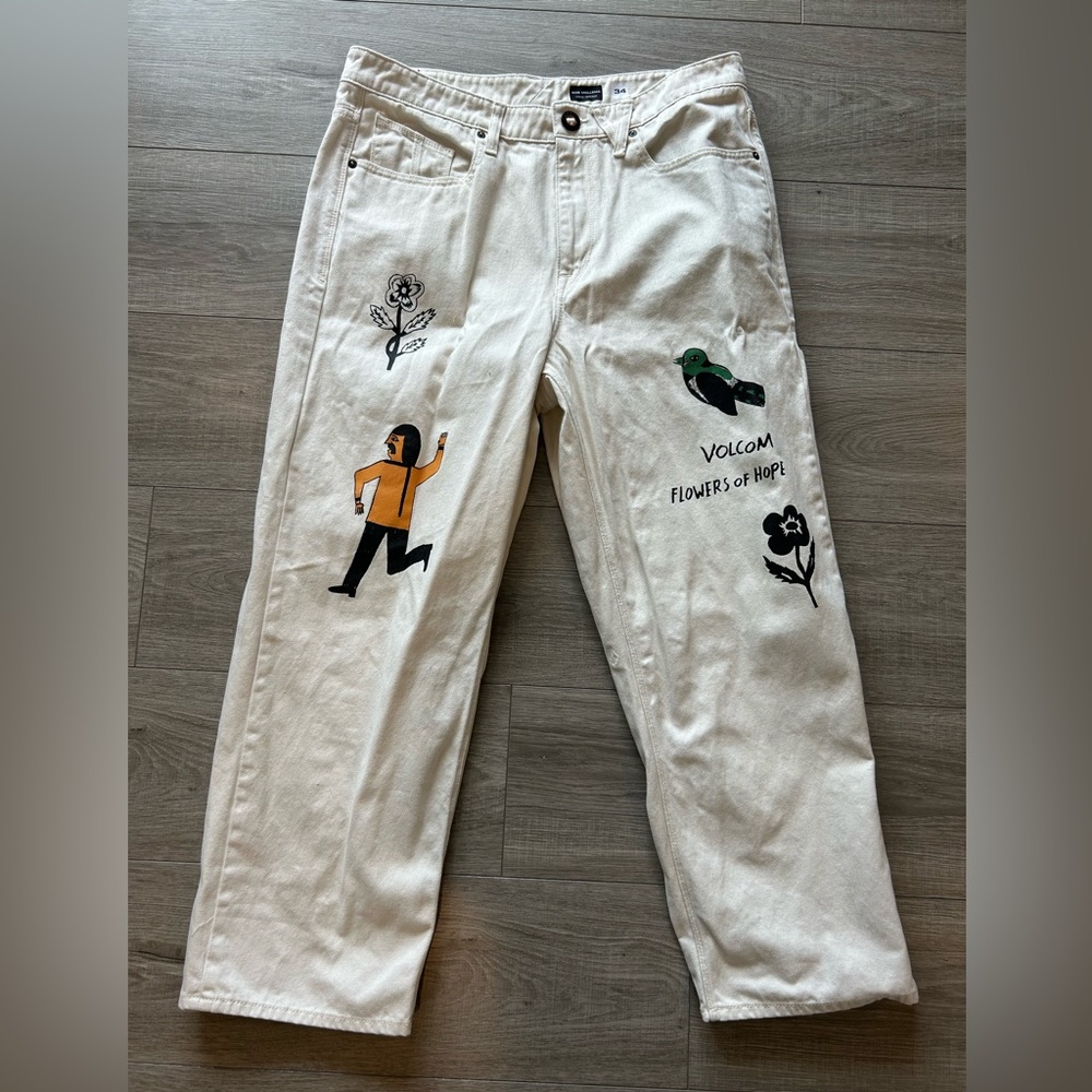 Volcom Bob Mollema Loose Tapered Pants - Limited Edition size:34